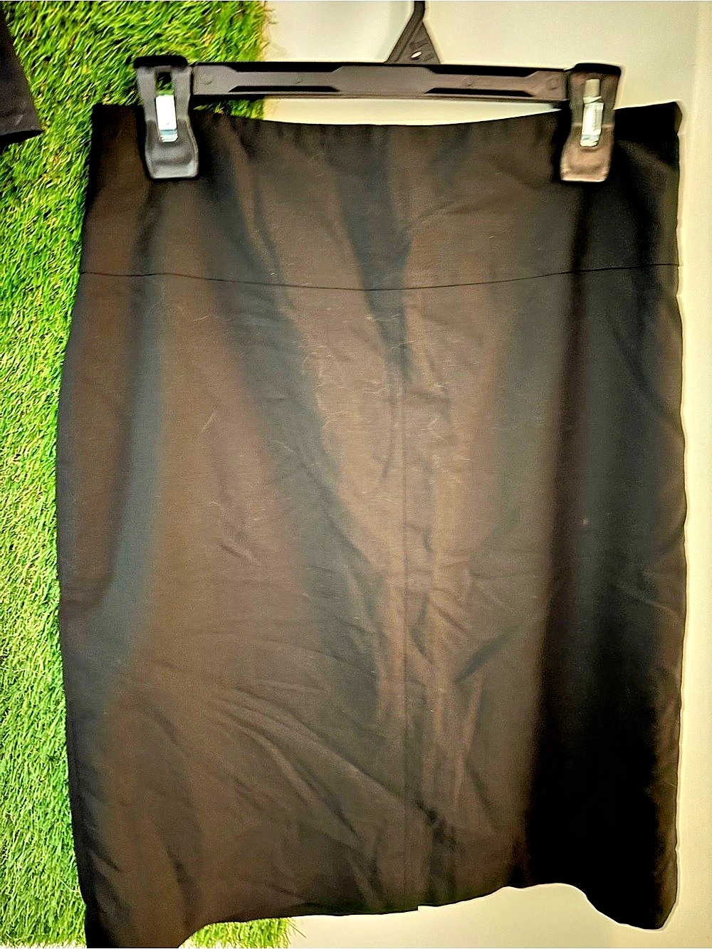 Banana Republic Women's Black Midi Skirt Size 10 Like New